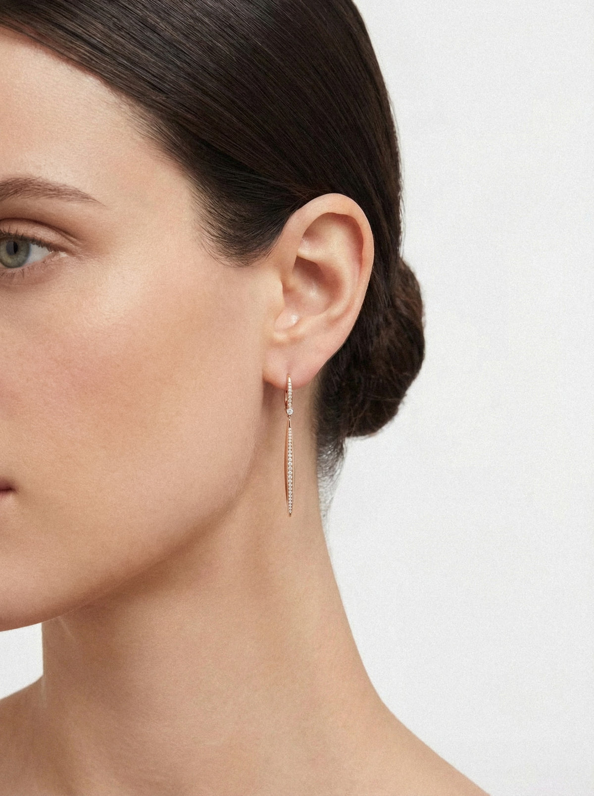 Pavé Bar Drops