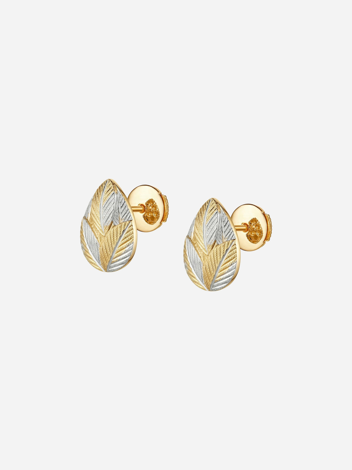 Leaf Pattern Studs