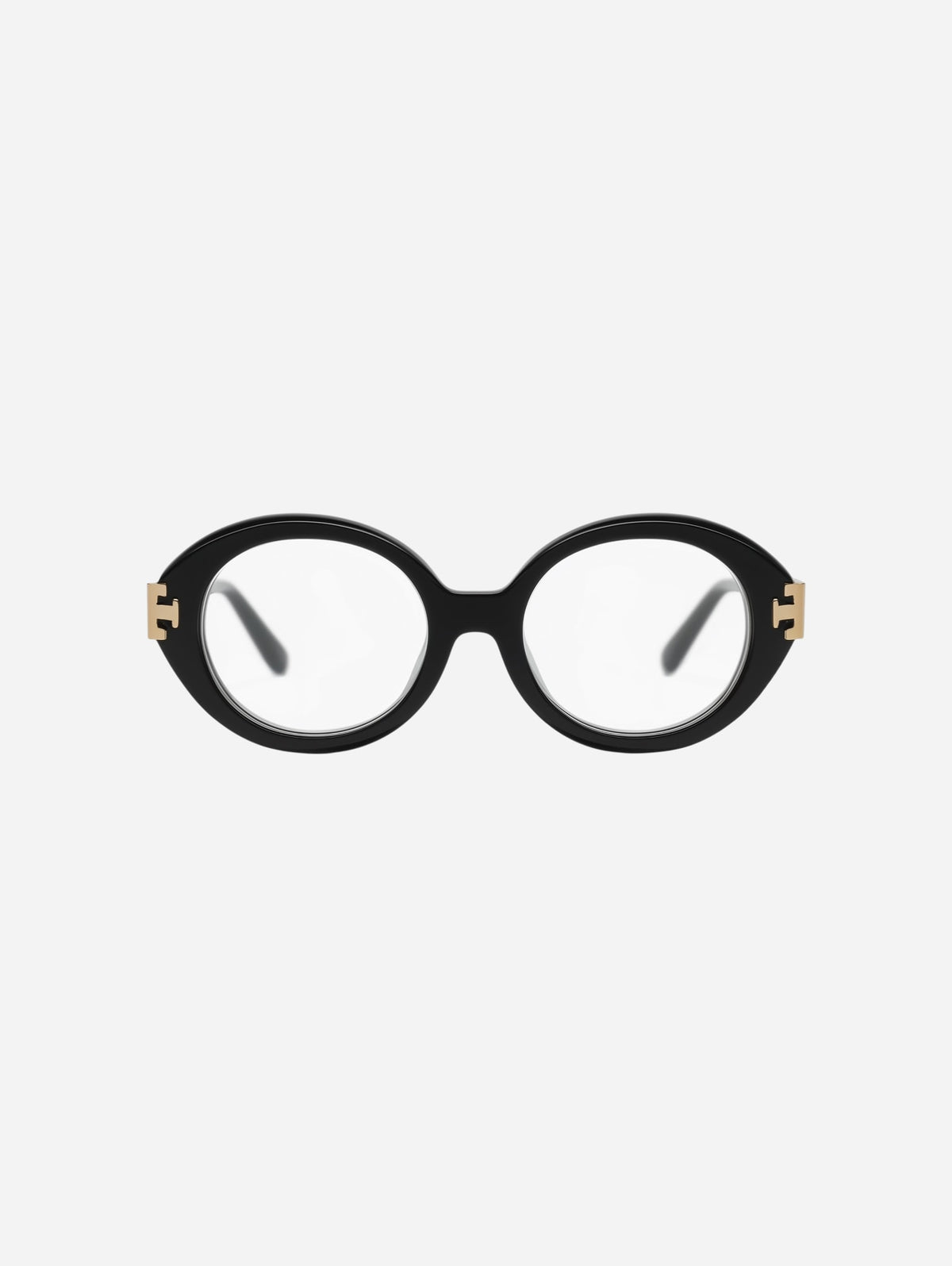 Round Black Frame