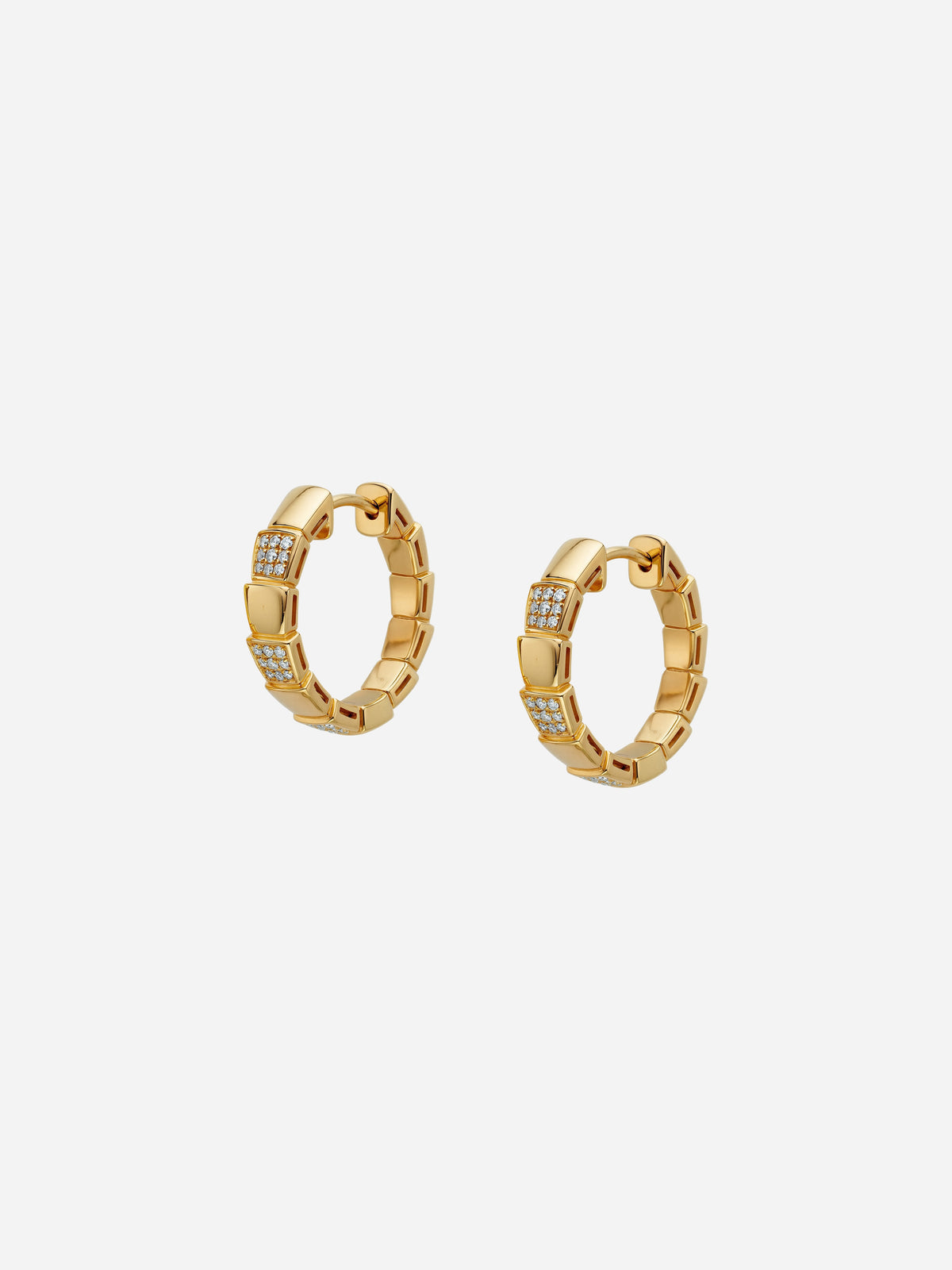 Chunky Gold Huggies