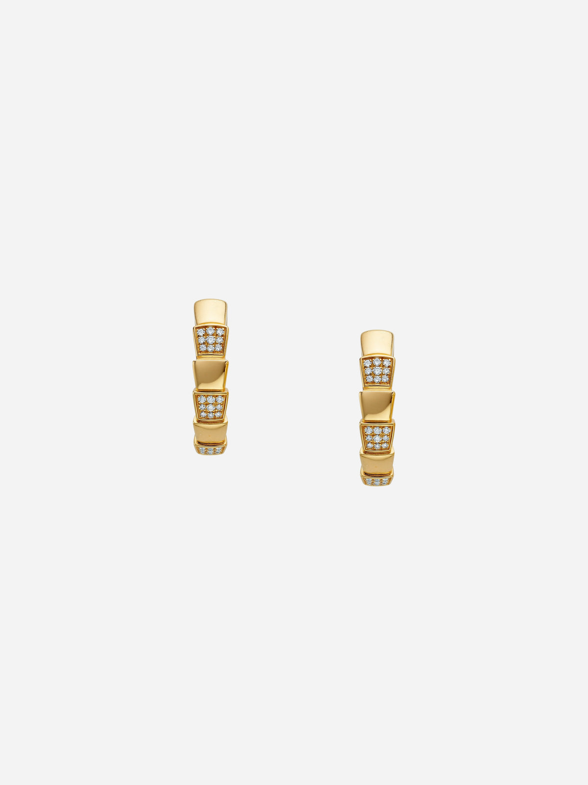 Chunky Gold Huggies